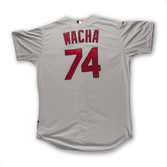 2013 Michael Wacha Game Worn and Photo Matched Spring Training St.Louis Cardinals Road Jersey (MLB Authenticated)